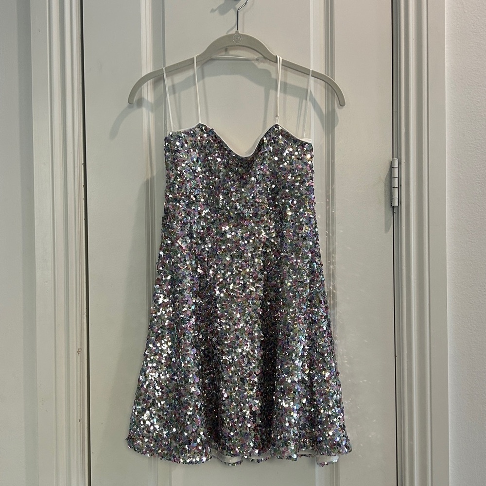 Bardot Junior sequin halter Dress